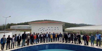 Öğrenciler Bozyazı atıksu tesisini gezdi
