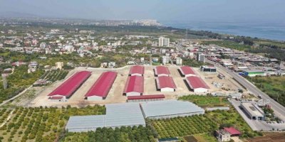 Erdemli Hal Tesisinin yüzde 75’i tamamlandı