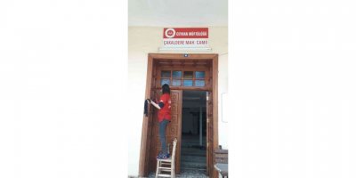 Ceyhan’da camilerde temizlik ve bakım çalışması