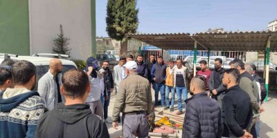 Orman yangınlarıyla mücadele gönüllüleri ve jandarmaya eğitim