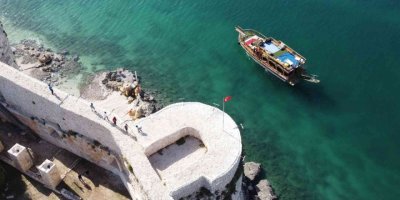 Kızkalesi sahili hareketlendi