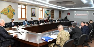 Orman yangınlarıyla mücadele komisyonu toplandı