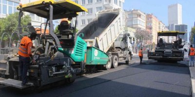 Zeytinlibahçe Caddesi yenileniyor