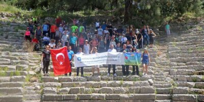 Doğaseverler tarihi Likya Yolu’nda yürüdü
