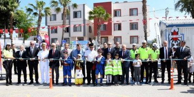 Vali Su, ‘Polis Amca Trafik Eğitim Parkı’nın açılışını yaptı