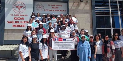 Kozan’da sağlıklı yaşam için yürüdüler