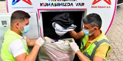 Mersin’de 300 Noktaya Daha ’kullanılmış Tekstil Kumbarası’ Yerleştiriliyor