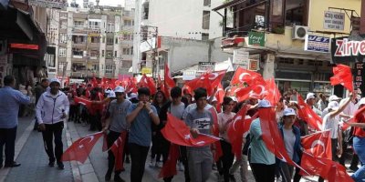 Samandağ’da "gençlik Yürüyüşü"