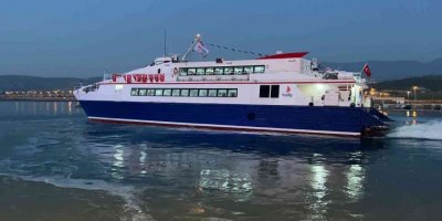 Hatay’dan KKTC’ye karşılıklı sefer yapacak deniz otobüsü HADO tanıtıldı