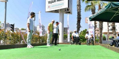 Mersin’de ’Engelsiz Bocce Turnuvası’ düzenlendi