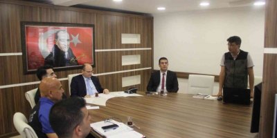 Bozyazı’da orman yangınlarıyla mücadele için komisyon toplandı