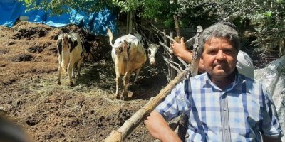 Osmaniye’de köylülerden ucuz süt fiyatına tepki