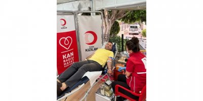 MATSO Başkanı Güngör, kan bağışında bulundu