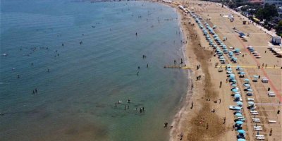 Sıcak hava bastırdı, sahillerde yoğunluk başladı