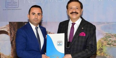 MATSO Başkanı Güngör, TOBB Başkanı Hisarcıklıoğlu’na talep ve sorunları iletti