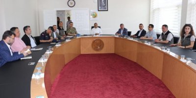 Eğirdir’de Orman Yangınları İle Mücadele Toplantısı Yapıldı