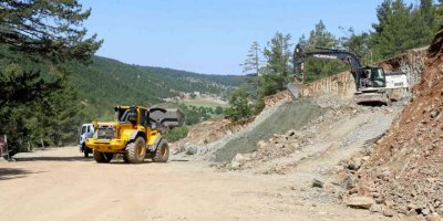 Kahramanmaraş’ta yol çalışmaları