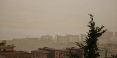 Kahramanmaraş’ta toz bulutları etkili oluyor