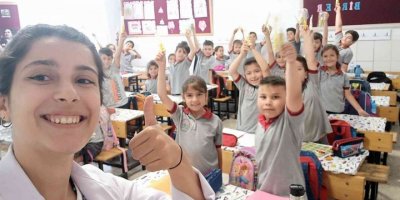 Öğrencilerden ’Dişe Dokunur Bir Proje’