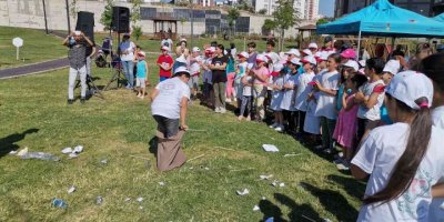 Kahramanmaraş’ta şenlik havasında çevre etkinliği
