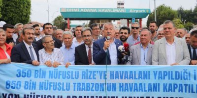 Adana Havalimanı Kapatılmasın Çağrısı