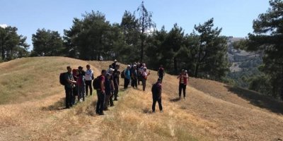 Arama kurtarma ekibinden doğa yürüyüşü ve tatbikat