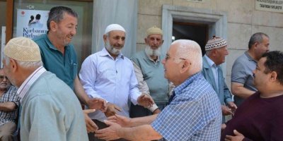 Korkuteli’nde hacı adayları dualarla uğurlandı