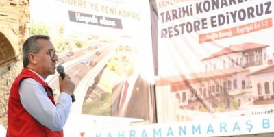 Kanlıdere’nin yeni köprüsünün temeli atıldı