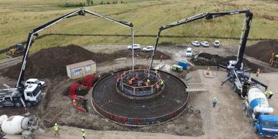 NovaWind, Stavropol Krai’deki Kuzminskaya Rüzgar Çiftliğinin temelini atıyor