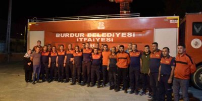 Marmaris Yangın Ekipleri Sevinçle Karşılandı