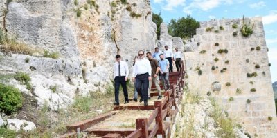 Vali Pehlivan, Namrun Kalesinde İncelemelerde Bulundu