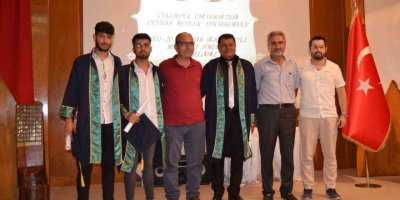 Ceyhan Meslek Yüksekokulunda mezuniyet sevinci