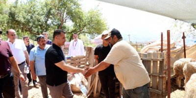 Alanya’da kapalı hayvan pazarı ve kurban satış yeri hizmete girdi