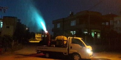 Kadirli’de gece gündüz haşereyle mücadele