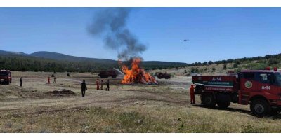 İnsansız yangın gözetleme kulesi Kahramanmaraş’a kuruldu