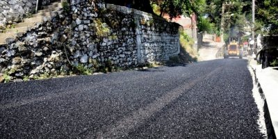 Zorkun Yaylası’nda yol bakım ve asfaltlama çalışmaları