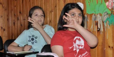 Çocuklardan İşaret Dili Kursuna Yoğun İlgi