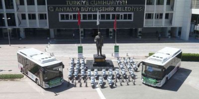 Elektrikli motosiklet ve otobüsler ile yıllık 200 ton karbon salımı azaltılacak