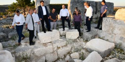 Vali Pehlivan Meydancık Kalesinde İncelemelerde Bulundu