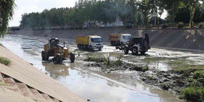 Sarıçam Deresi’nde bayram temizliği