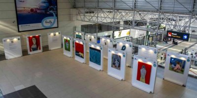 Havalimanı’nda karma sergi