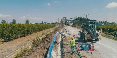 MESKİ, Tarsus’ta içme suyu yapım işine devam ediyor