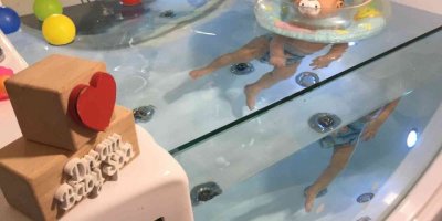 Bebeğinde kabızlık problemi çıkan öğretmen mesleği bırakıp bebek spa merkezi açtı