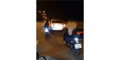 Motosiklet Sürücülerinden Örnek Davranış