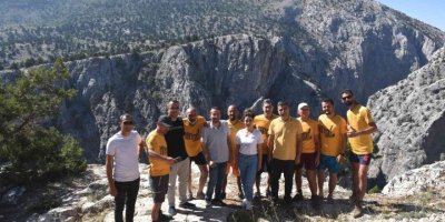 Dünyanın sayılı kanyon gezisi olan Mut Kestel Kanyonu gezisi başladı