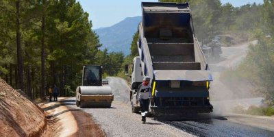 Alanya Yalçı Ve Gümüşkavak Yolları Asfaltlandı