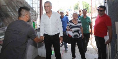 Başkan Tarhan Davultepe Esnafı İle Buluştu