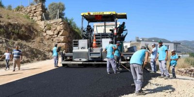 Ketenlik yolu sıcak asfaltla buluştu