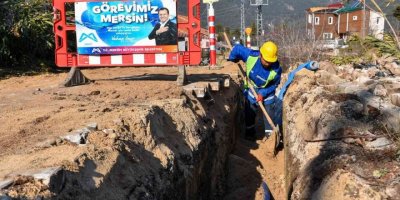 MESKİ, Toroslar ilçesinde içme suyu çalışmalarını sürdürüyor