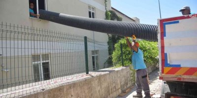 Alanya Belediyesi okullarda mesai yapıyor